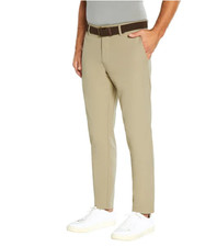 Banana Republic Mens Flat Front Slim Fit Pant Tan size 40x32