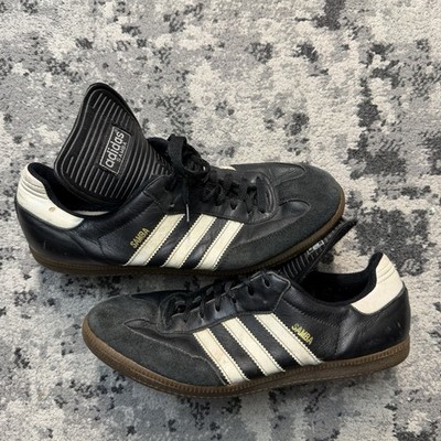 Vintage 90s Adidas Mens Samba Classic Soccer Shoes Size 10.5
