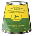 Vintage John Deere Oil Can Porcelain Sign - Special Purpose Tractor Sign