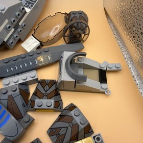 LEGO Star Wars Lot Parts Pieces, incomplete Sets Partial Ship 8095 3085 9498 9oz