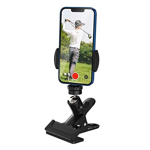 Golf Cart Phone Stand Holder with Golf Analyzer Accessories-image