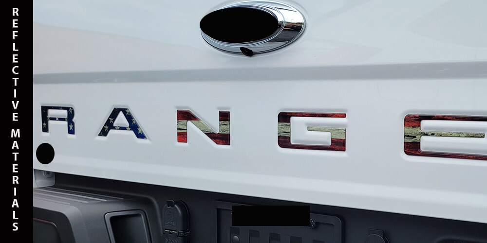 Sell Gloss Red W Black OUTLINE 3D RAISED TAILGATE LETTERS FOR RANGER 2024 2025 In , For US $40.98 - Foto 5