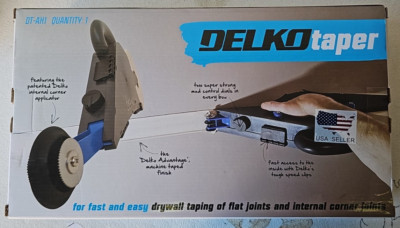 Delko DT-AH1 Drywall Banjo Taper Tool for Taping Joint Compound