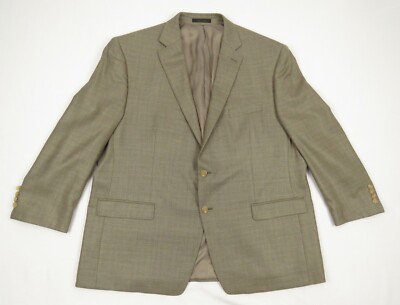 NWOT Lauren Ralph Lauren LRL Wool Silk 2 Button Blazer Sport Coat Jacket 50 R