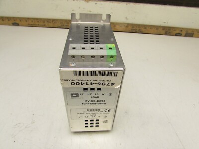 BLOCK FUNK-ENTSTORFILTER  FILTER MODULE HFV 200-400/12, B9803008, MAKE OFFER!