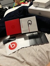 PowerBeats BOX ONLY  With Manual And Earbud Ear Cover Rubber Silicone 