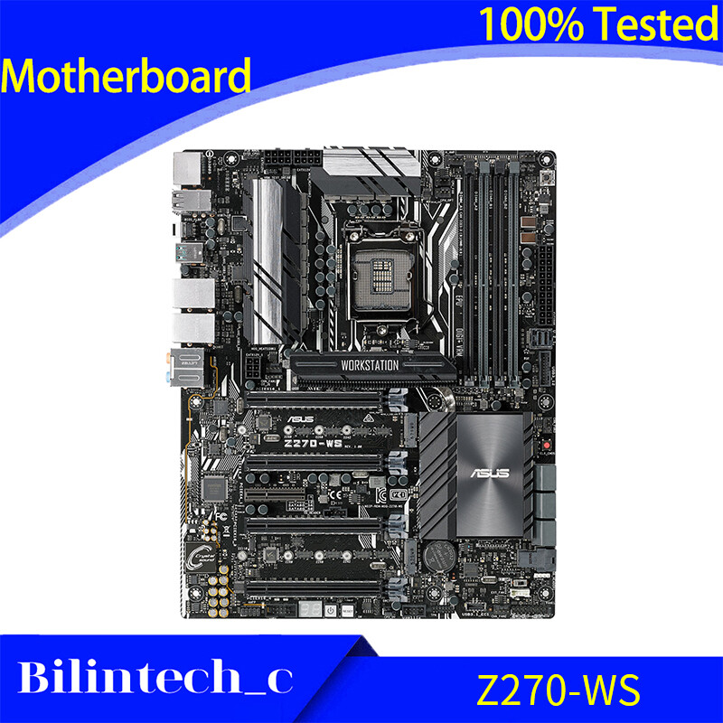 FOR ASUS Z270-WS Motherboard Support LGA1151 DDR4 64GB DP+ ATX