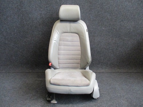 LEDER ALCANTARA Fahrersitz VW Passat 3C Sportsitz Sitz vorne Grau