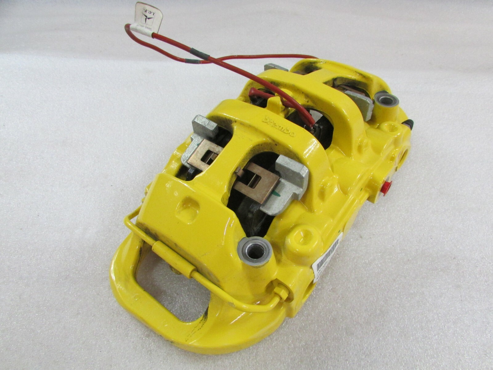 Ferrari 488, LH, Left Front Yellow Brake Caliper, Used, P/N 328368