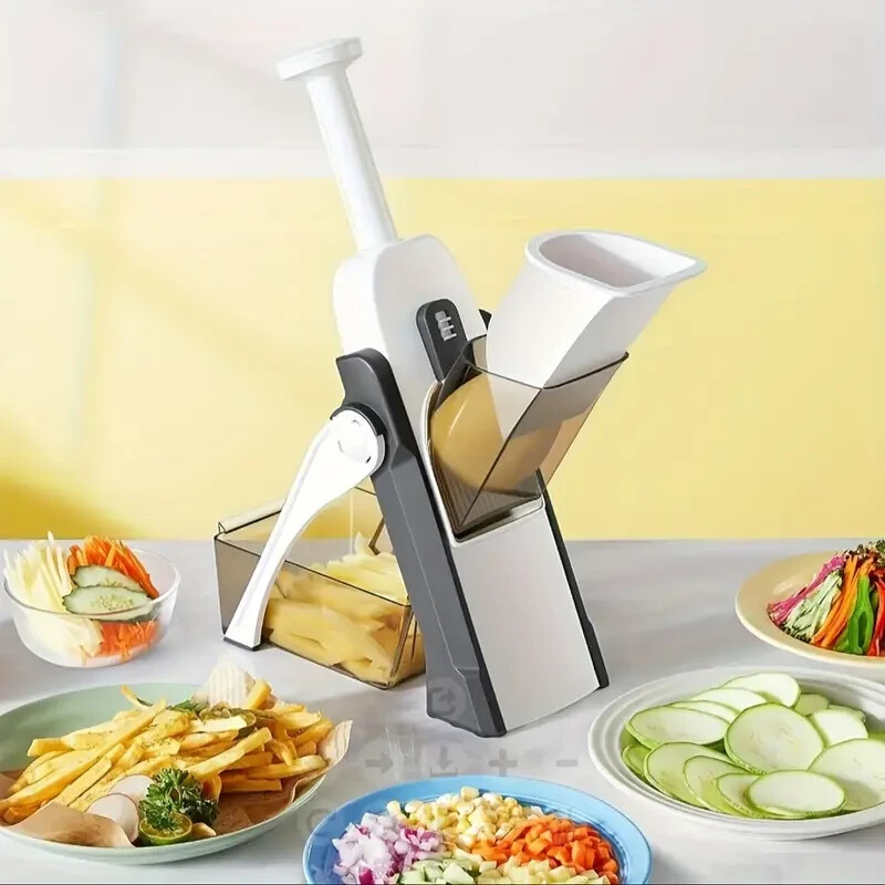 Mandoline de cuisine 10 L pour préparer les repas de famille nombreux