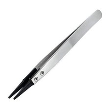 TWEEZERS straight PPS plastic duckbill TIPS stainless steel ESD  ENGINEER PTZ-42