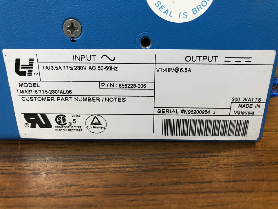 Power Supply by LH RESEARCH Model# TMA31-8 115v-230v AC AL06 48V @6.5A 300 Watts - Image 2 of 4