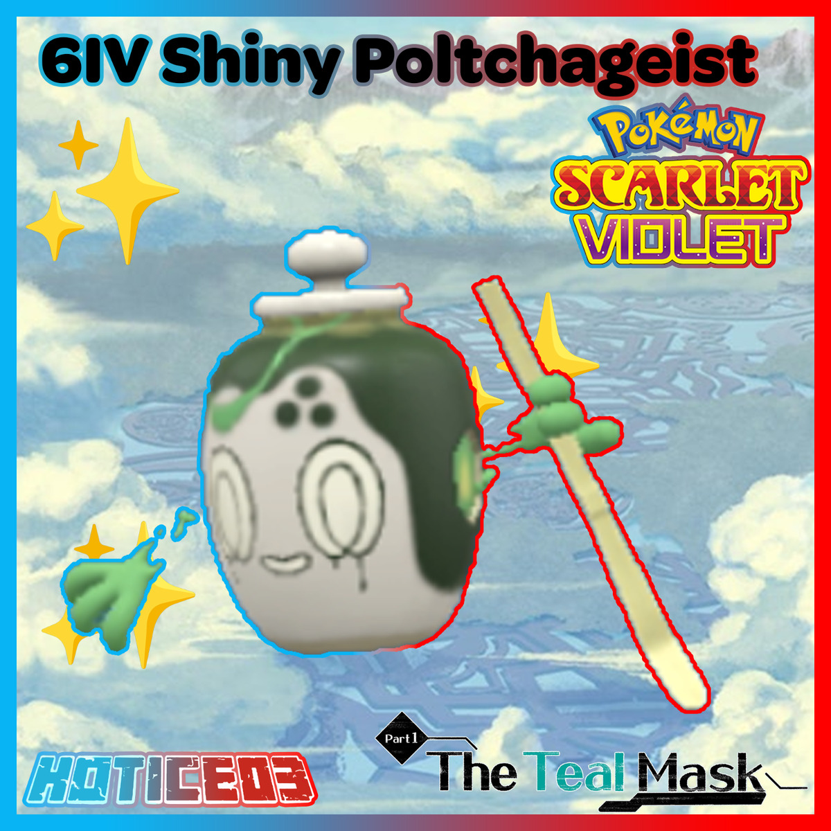 Poltchageist - New Pokemon in Scarlet and Violet DLC