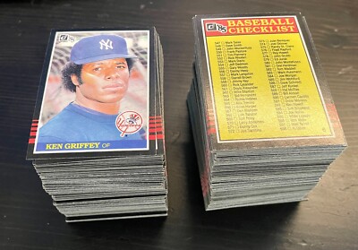 1985 Donruss Baseball Cards 1-250 (EX-NM) - You Pick - Complete Your Set