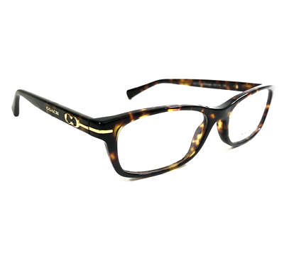 Coach Eyeglasses Frames HC6054 Elise 5001 Dark Tortoise  display picture 3
