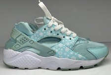 NIKE Huarache Run Print GS Copa-Blue Lagoon Size 6Y/Womens Size 7.5 704946-401