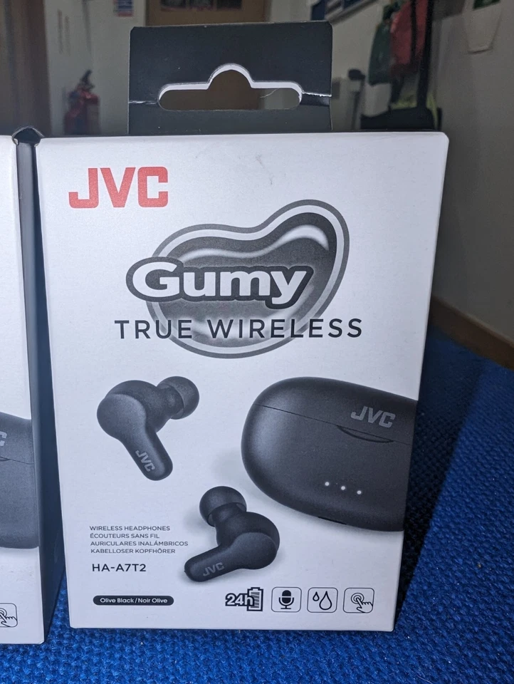 JVC Gumy True In-Ear Wireless Headphones - Green - Image 4 of 4