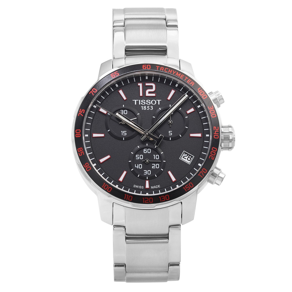 Tissot watch T095 Pre-Owned Tissot Quickster 42mm Steel Quartz Watch T095  main image 3