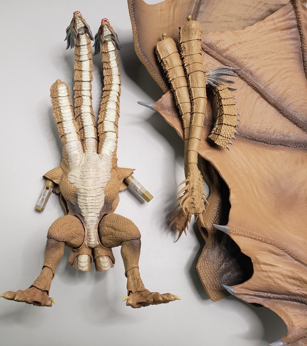S.H. MonsterArts King Ghidorah Action Figure 2019 Bandai - Some Painting  Done | eBay