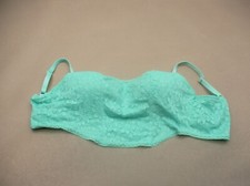 Victoria's Secret PINK Size M Womens Lace Lined Wireless Back Close Bralette 9F