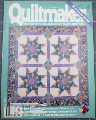 Vintage Quiltmaker Magazine Quilting  March/April 1995 # 42