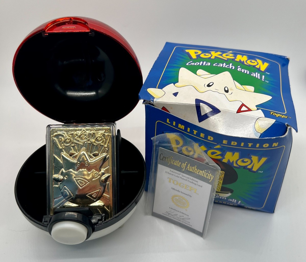 gold pokemon cards togepi Pokemon TOGEPI 23K Gold Plated Trading Card - RED : Buy Online at Best  Price in KSA