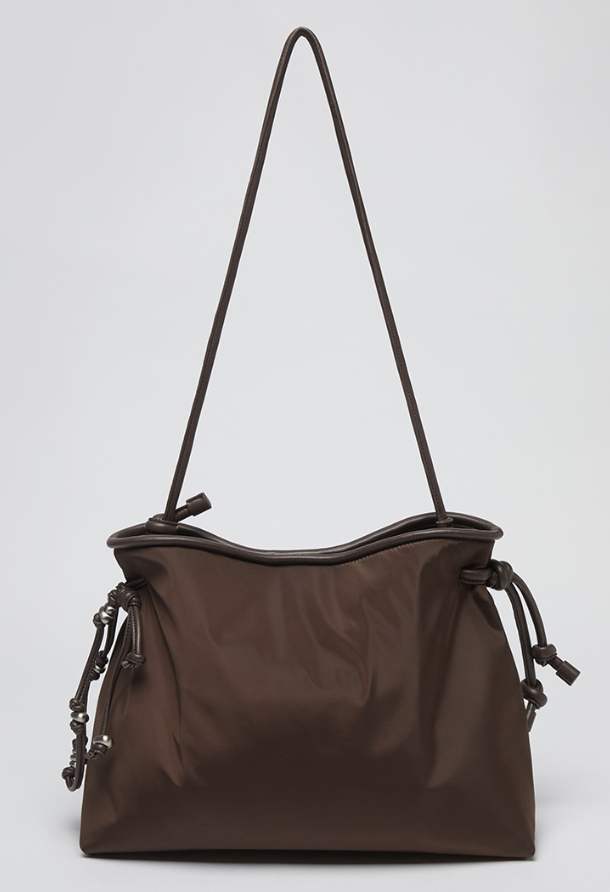 Archivepke Gem Shoulder Bag Nylon Brown | Authentic Korean It Bag