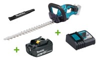 Makita DUH507Z Akku-Heckenschere DUH507RF 18V Set Mit 1X Akku 3Ah + LadegeräT