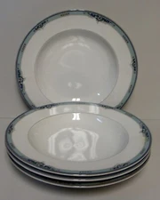 Christopher Stuart STRATFORD Rim Soup Bowls SETS OF FOUR More Items Available