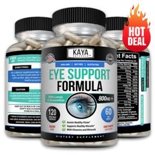 Eye Health Supplement, Lutein and Zeaxanthin, Eye Strain Support, Vision Health