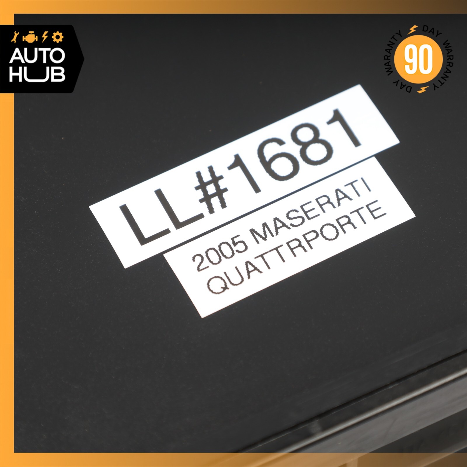 04-19 Maserati Quattroporte S M139 EVAP Fuel Evaporator Box Charcoal Canister