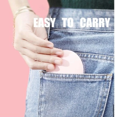 Touch LED Lights Handbag Make Up Vanity Mirror USB Pocket MIrror UK