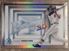 2022 Bowman Chrome in 3-D Spencer Torkelson #B3D-11