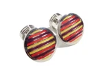 SET OF GENUINE CHARLES TYRWHITT ENAMEL CUFFLINKS BRAND NEW MEN’S DESIGNER GIFT