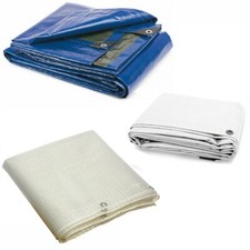 TELO TELONE OCCHIELLATO IMPERMEABILE POLIETILENE ESTERNO BORDATO VARIE MISURE