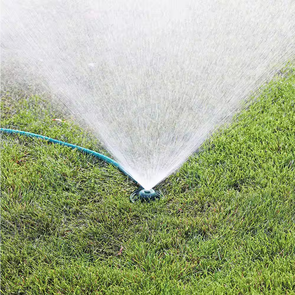 Cast Iron Spot Sprinkler Circular Watering Garden Hose Lawn Flowers 30 Ft Spray