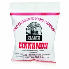Claey's Cinnamon Old Fashioned Hard Candy 1 TO 12 BAGS - FREE SHIPPING