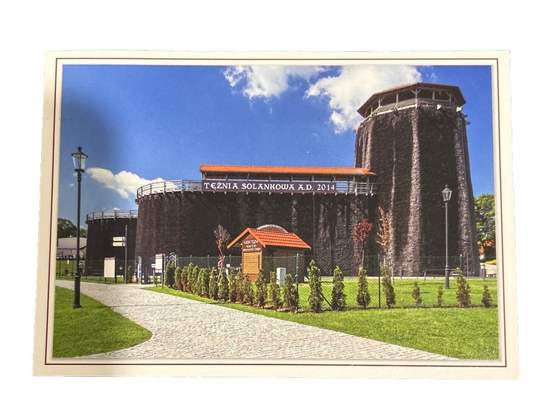 wieliczka salt mine, Poland Postcard