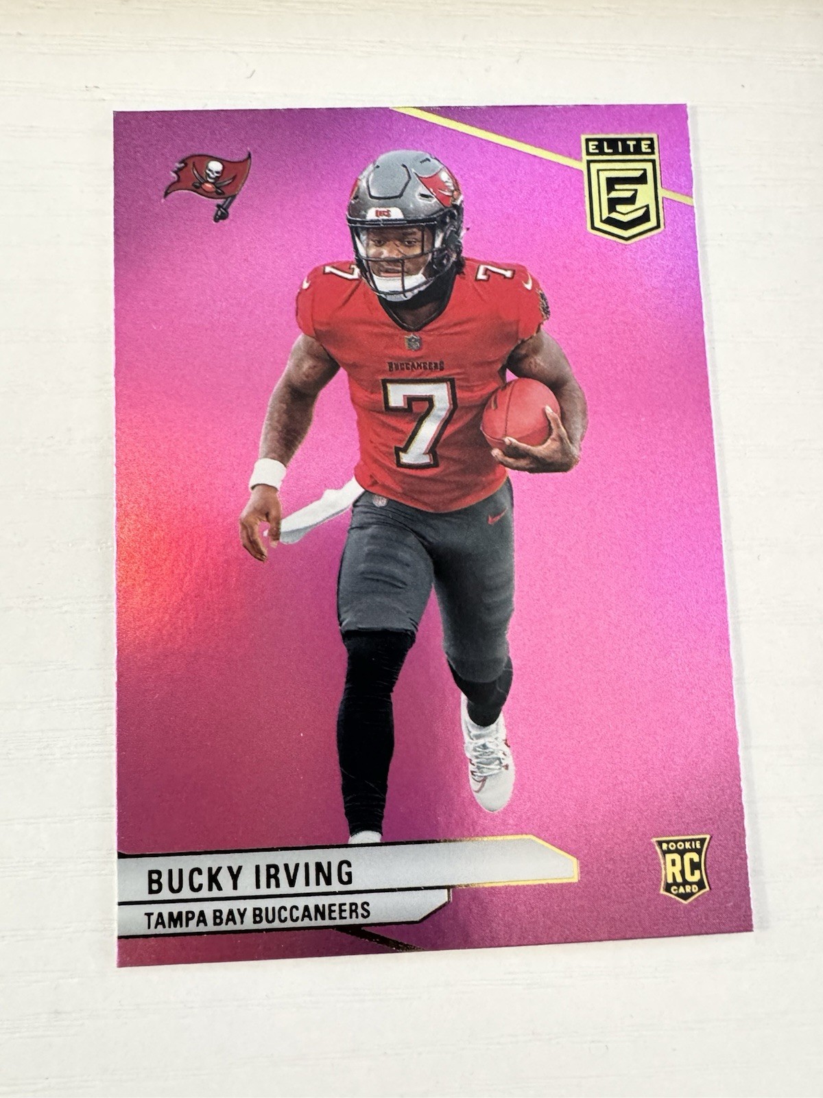 2024 Panini Donruss Elite - Rookies Bucky Irving #159 Pink (RC)