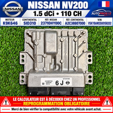 Moteur Nissan NV200
