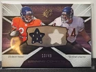 2008 SPx Winning Combos DEVIN HESTER/BRIAN URLACHER Dual Jersey /49 Bears