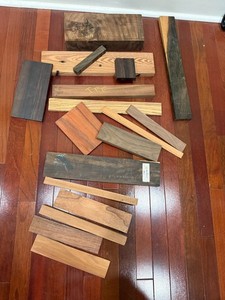 Exotic hardwood - mystery box of shorts Woodworking