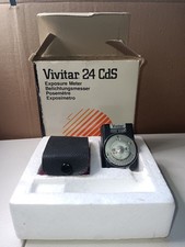 Vintage Vivitar 24 CdS Exposure Meter With Box And Case