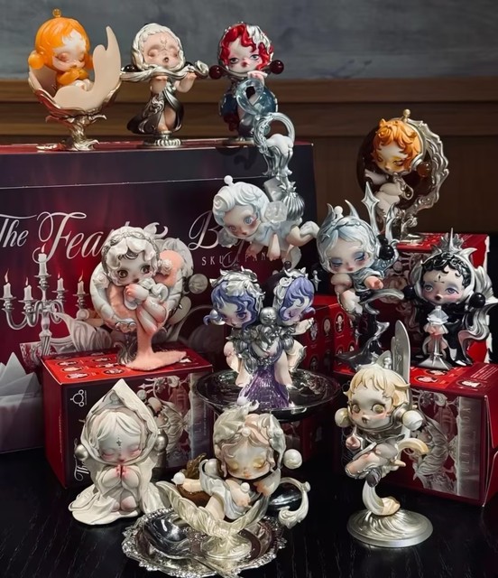 Authentic Skullpanda The Feast Begins Series Figures Blind Box Confirmed Toy Hot