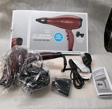 INFINITIPRO BY CONAIR Pro Hair Dryer 2x ceramic Technology With Attachments