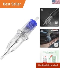 Extreme Tattoo Needles - 20PCS Disposable Round Liner Cartridges 1205RL Profe...
