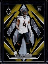 2024 Panini Phoenix Kamari Lassiter RC Gold Fade Rookie #/125 Texans