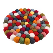 Handmade Colored Wool Felt Singing Bowl Mat Buddhist Tibetan Singing Bowls4975