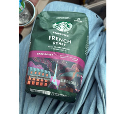 Starbucks French Roast Dark Ground Coffee 12 oz Dark Caramel Sweet Smoke