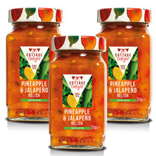Cottage Delight - Pineapple & Jalapeno Relish (Limited Edition)- 310g- Pack of 3